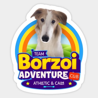 Borzoi Sticker